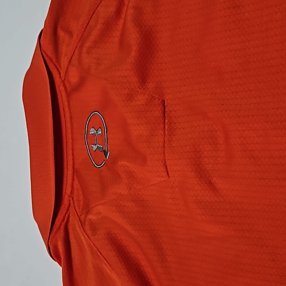 Under Armour Catalyst Heat Gear Loose Polo Short Sleeve Shirt Size L #M-157 - Picture 10 of 13